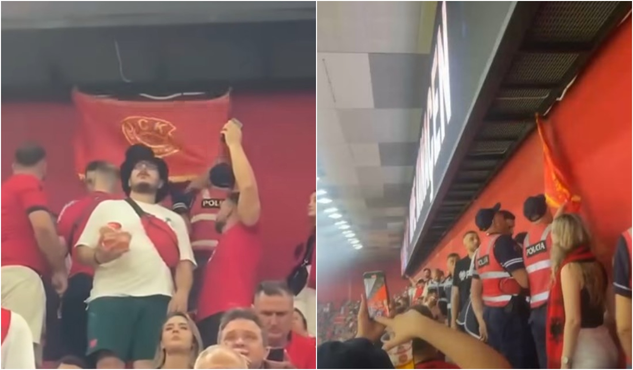 “Na dhemb zemra oj nanë Shqipni!”- Flamuri i UÇK-së nuk u lejua në stadium, Organizata e Veteranëve të Luftës: Kur preket gjaku i dëshmorëve, preket liria 