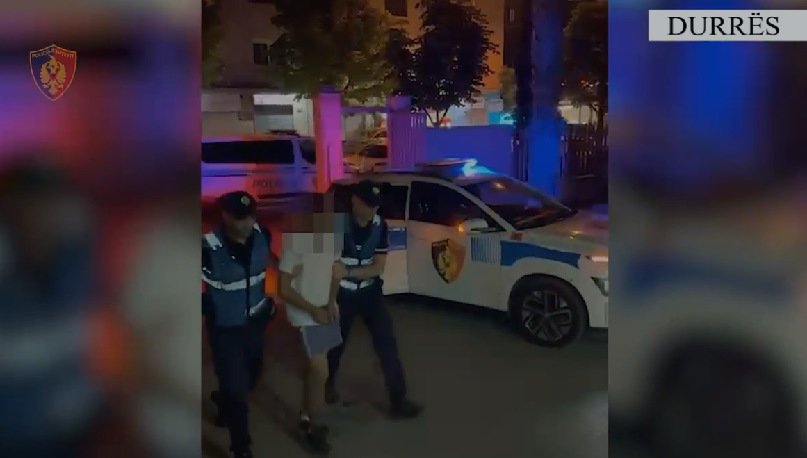 Kishte hyrë për të vjedhur në një banesë në Durrës, arrestohet 35-vjeçari (VIDEO)