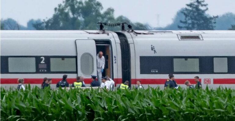 I riu sulmon pasagjerët me çekiç në një tren në Gjermani, policia jep detajet e rastit të pazakontë