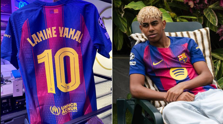 Zbulohen shifrat e çmendura që ka fituar Barcelona nga shitja e fanellave me numrin 10 e Lamine Jamal