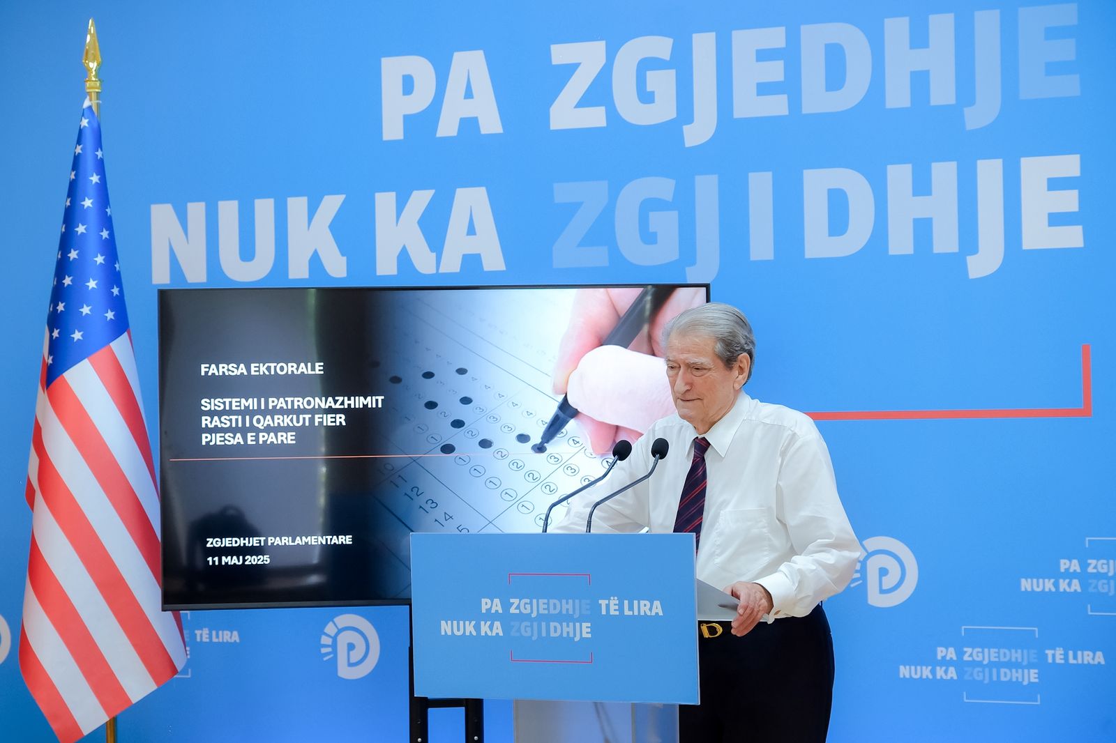 Berisha: Të njohësh këto zgjedhje, do të thotë të bëhesh bashkëautor në krimin më të madh elektoral në vend