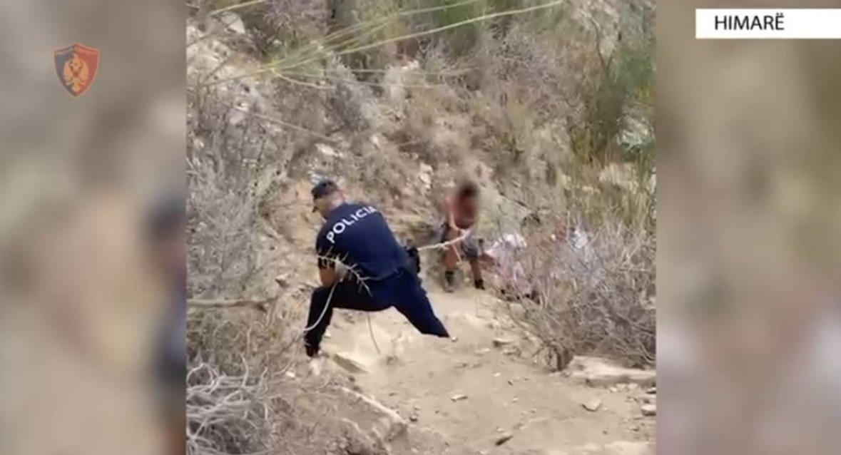 Himarë/ Turistja çeke rrëzohet në Gjirin e Filikurit gjatë zbritjes me litar, përfundon në spital