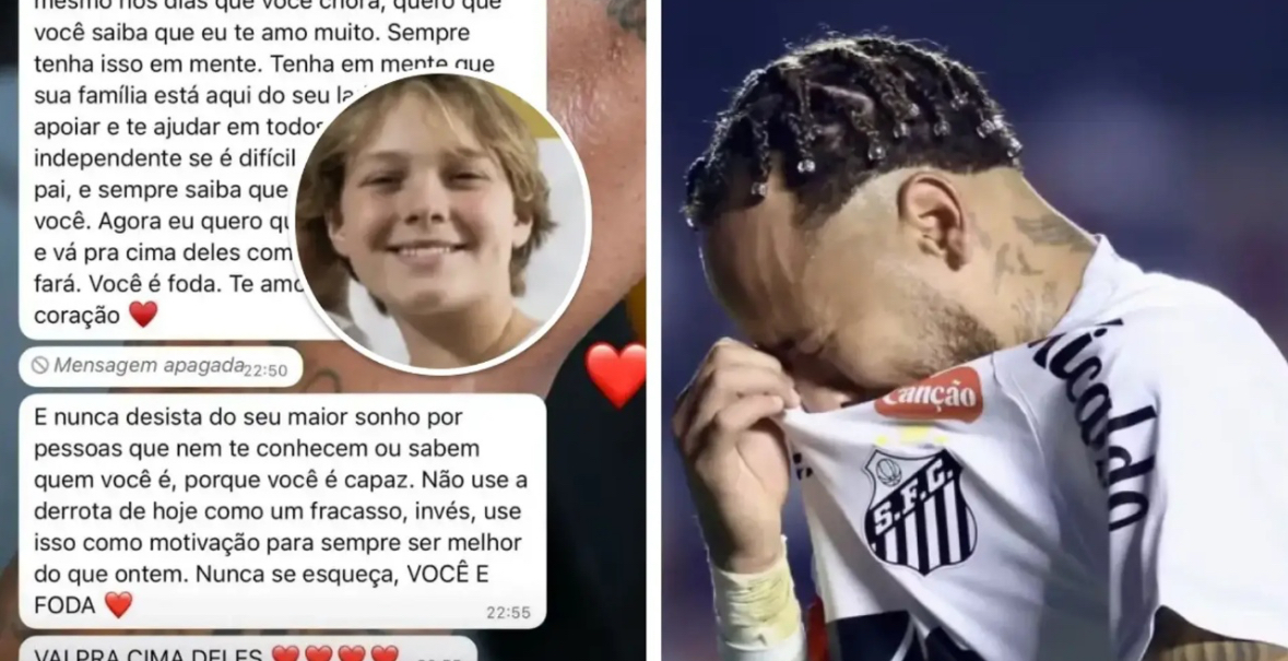 Neymar i shkatërruar pas humbjes turpëruese me 6 gola, futbollisti zbulon mesazhin prekës nga i biri: Je idhulli im, mos hiq dorë nga ëndrra jote