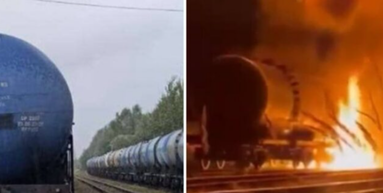 Hakmerret Ukraina, godet logjistikën hekurudhore ruse