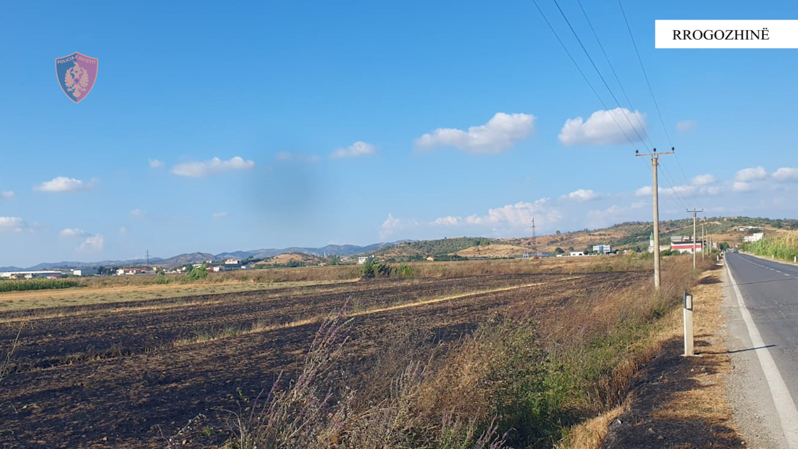 Ndezën zjarre në fshatrat e Kavajës, procedohen penalisht 2 shtetas