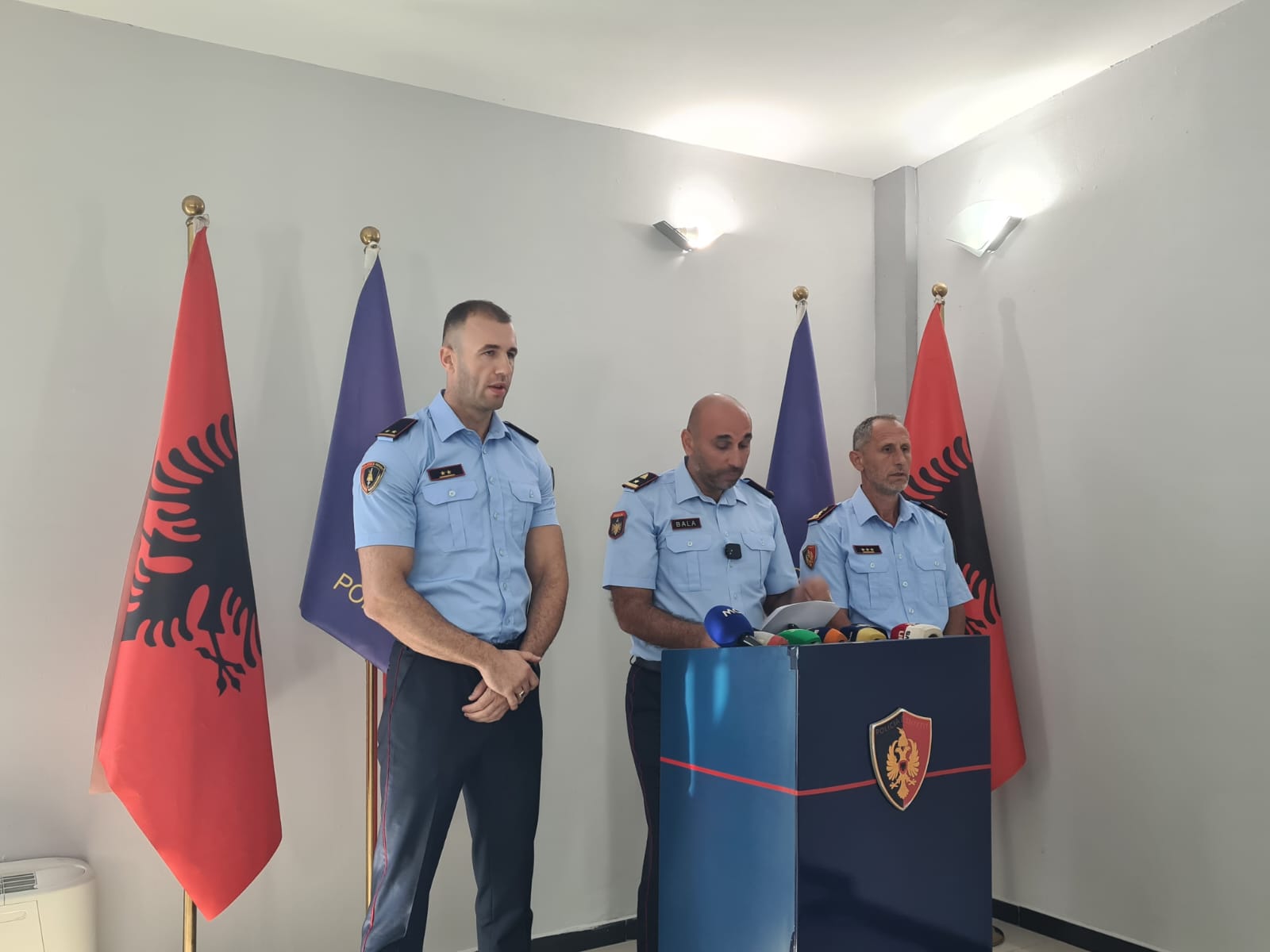 Nis konferenca për shtyp e Drejtorisë së Policisë së Durrësit
