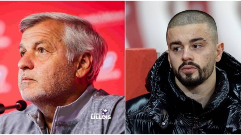 E ardhmja e Edon Zhegrovës, ja çfarë thotë trajneri i Lille