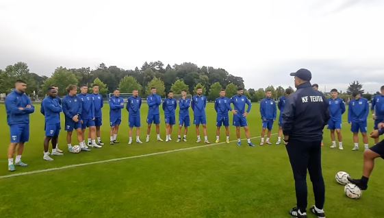 Teuta përgatitet për ndeshjen e parë të kampionatit kundër Dinamos