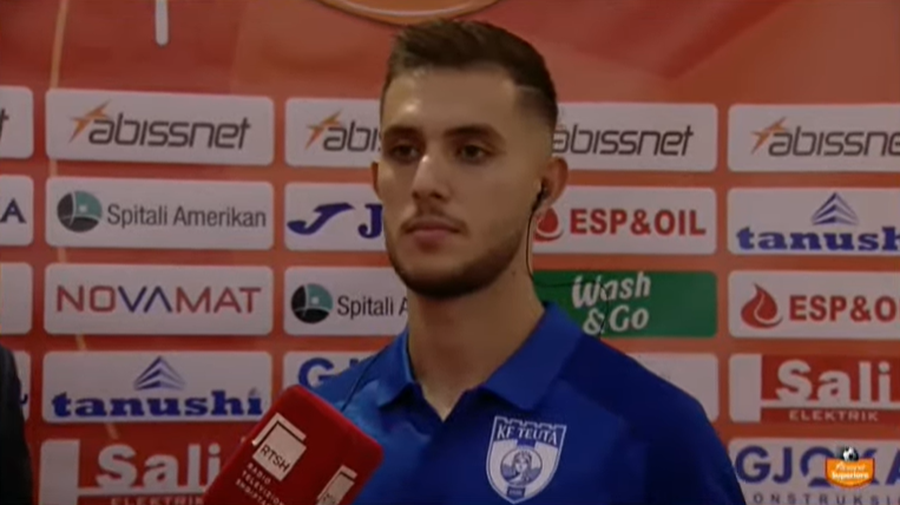 U zgjodh “Lojtari i Ndeshjes” përballë Partizanit, Xhoele Maçolli: Forma ime është meritë e grupit