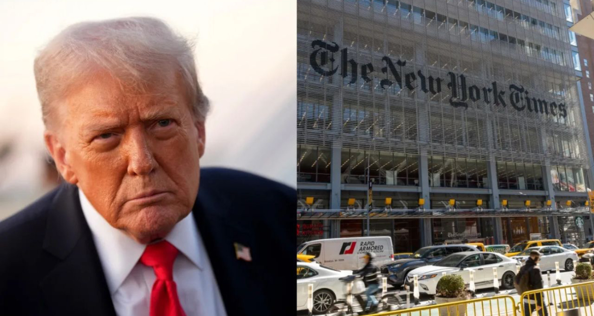Trump i paditi në gjykatë për shpifje, New York Times: Nuk frikësohemi nga taktika të tilla
