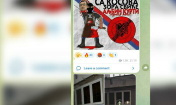 Albin Kurti do jetë i vdekur”, grafite skandaloze në veriun e Mitrovicës