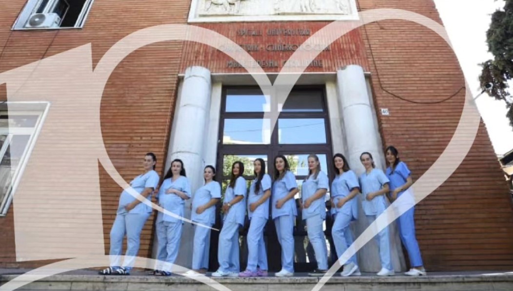 E veçantë, 10 mami të maternitetit “Mbretëresha Geraldinë” në pritje të ëmbël