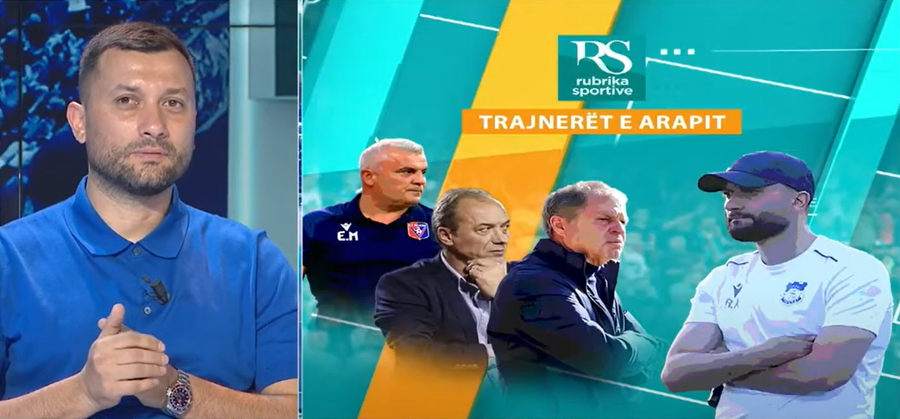 Drejtori sportiv i Teutës Renato Arapi komenton 3 ish-trajnerët e durrsakëve; Duro, Martini dhe Josa