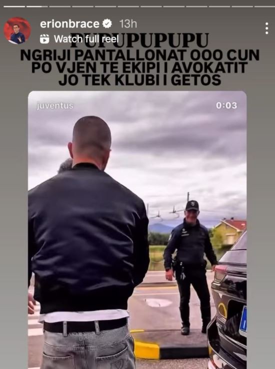 Firmosi te Juventusi, Erion Braçe &#8216;kritika&#8217; për Edon Zhegrovën