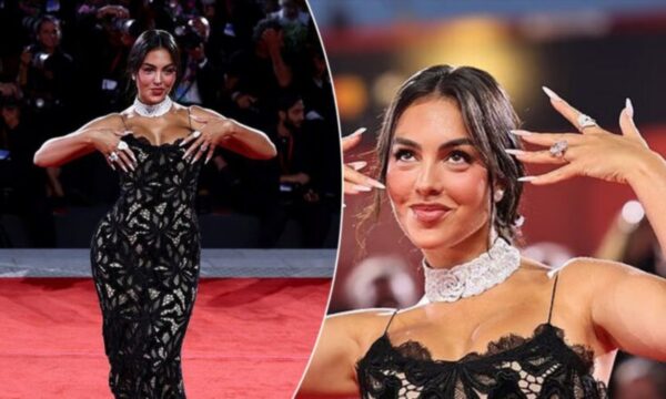 Georgina zbarkon në Venecia, shfaq unazën 3 milionë dollarëshe të Ronaldos