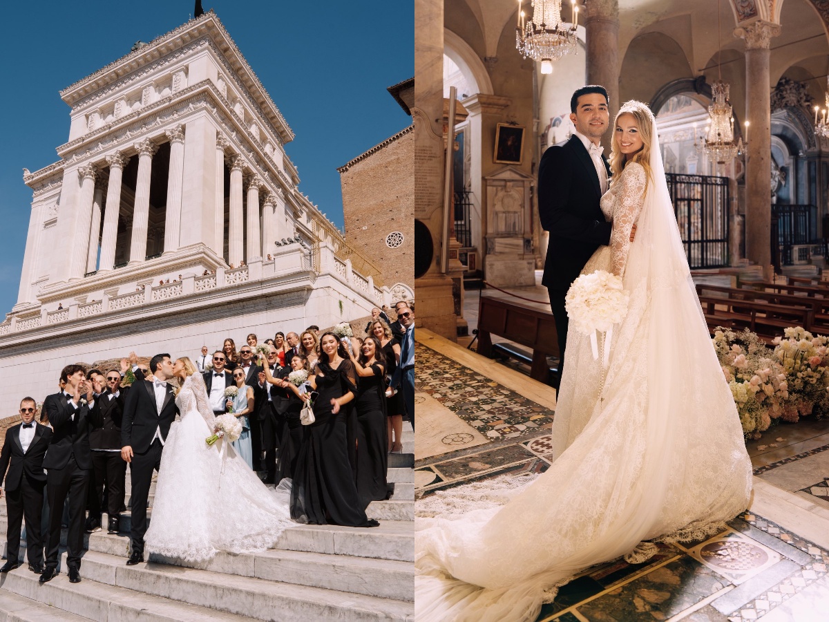 Martohet djali i Jozefina Topallit me ish-missin (FOTO)