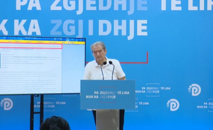 Berisha: Thuhet se e kanë goditur Erion Veliajn, për mos të thënë tentativa të tjera