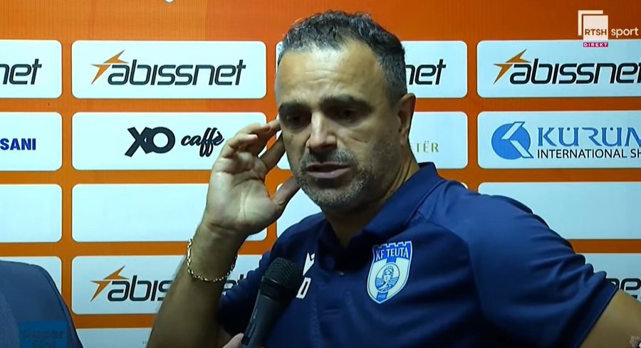 Trajneri i Teutës, Dobi: Duhet të jemi krenar për atë që prezantuam në fushë, na mungoi vetëm fitorja