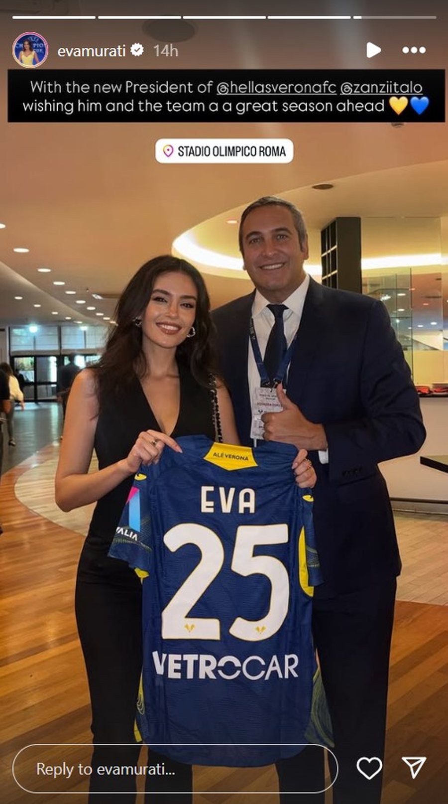 Verona u mposht nga Roma, klubi italian “ngushëllohet” nga moderatorja simpatike shqiptare