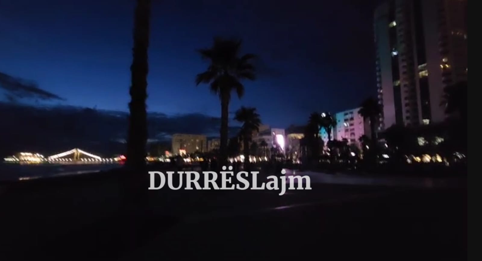 Video/ Shëtitorja “Taulantia” sërish në errësirë