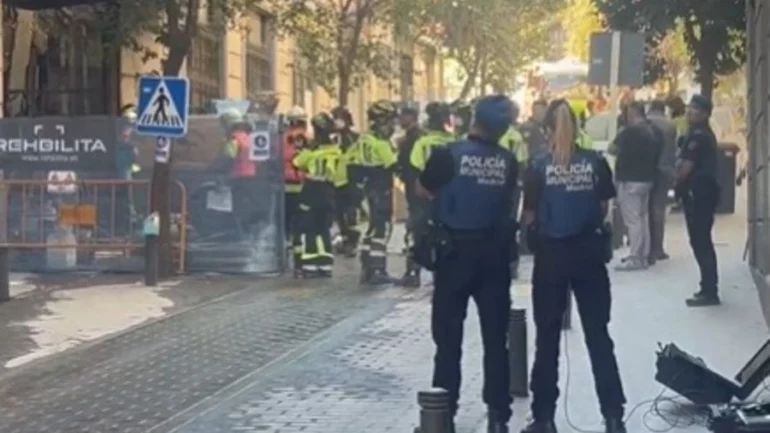 VIDEO/ Shembet ndërtesa 6-katëshe në qendër të Madridit, të paktën katër persona nën rrënoja