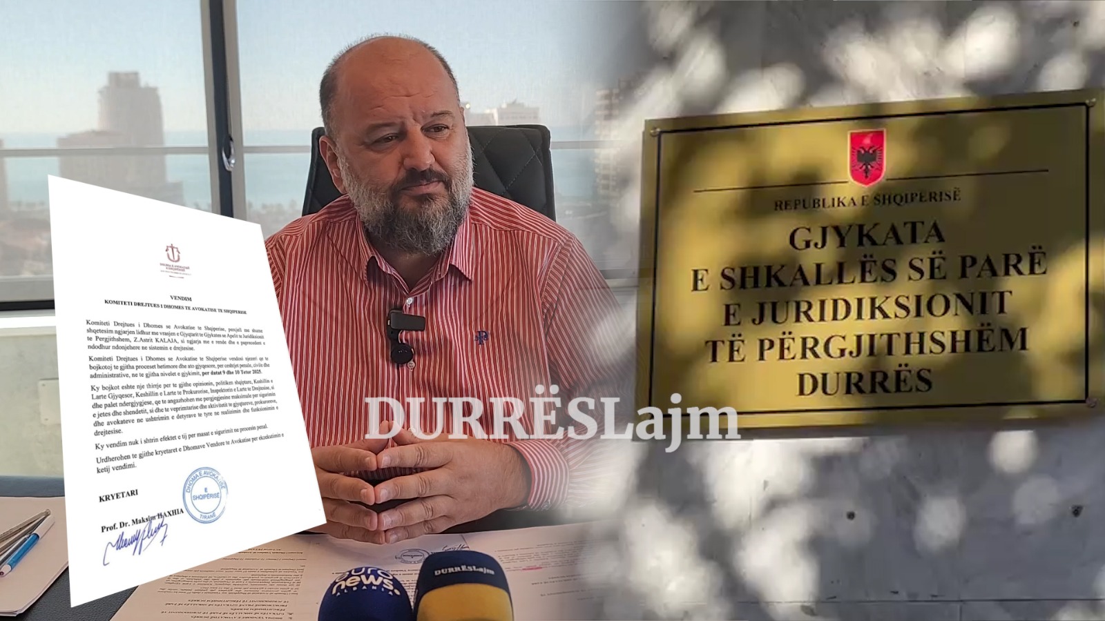 &#8220;Qytetari vdiq dhe nuk mori drejtësi!&#8221; Petani: Avokatët ndihen të kërcënuar në Durrës (VIDEO)