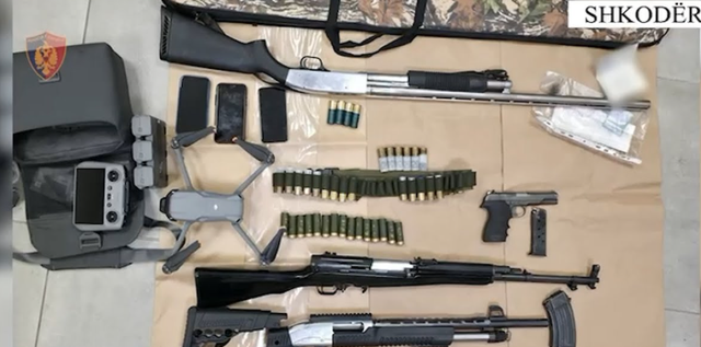 Po kryenin gjueti të paligjshme dhe iu gjetën lëndë narkotike, arrestohen 5 persona