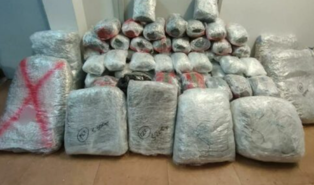 Kapen 193 kilogramë marijuanë në kufirin greko-shqiptar, dyshohet se vinte nga Shqipëria