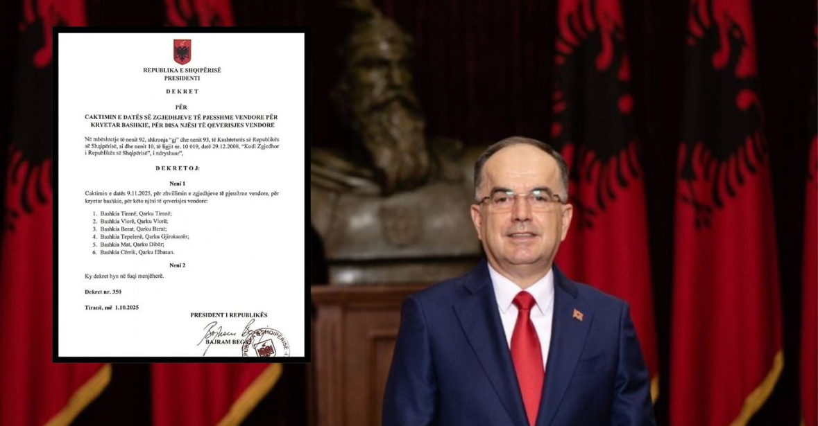 Dekreti i zgjedhjeve lokale, Begaj nuk pret Kushtetuesen për Tiranën: Nuk ka pezullim nga Gjykata Administrative