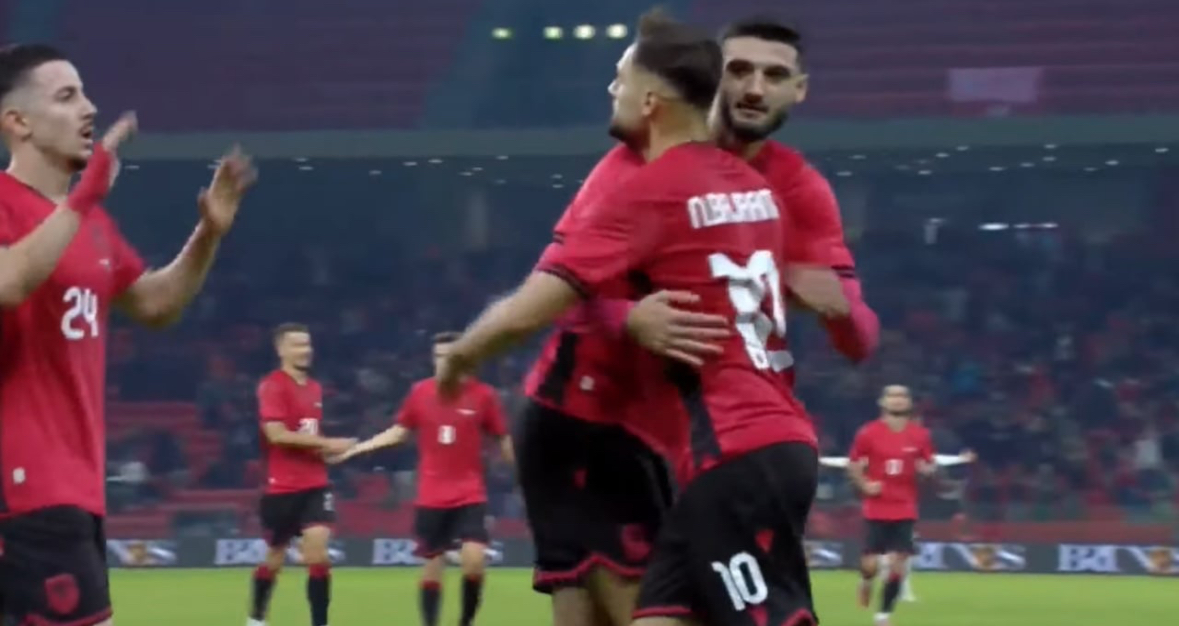 Shqipëri-Jordani/ Spektakël kuqezi, Broja asiston për Bajramin, udhëheqim me 4 gola të shënuar