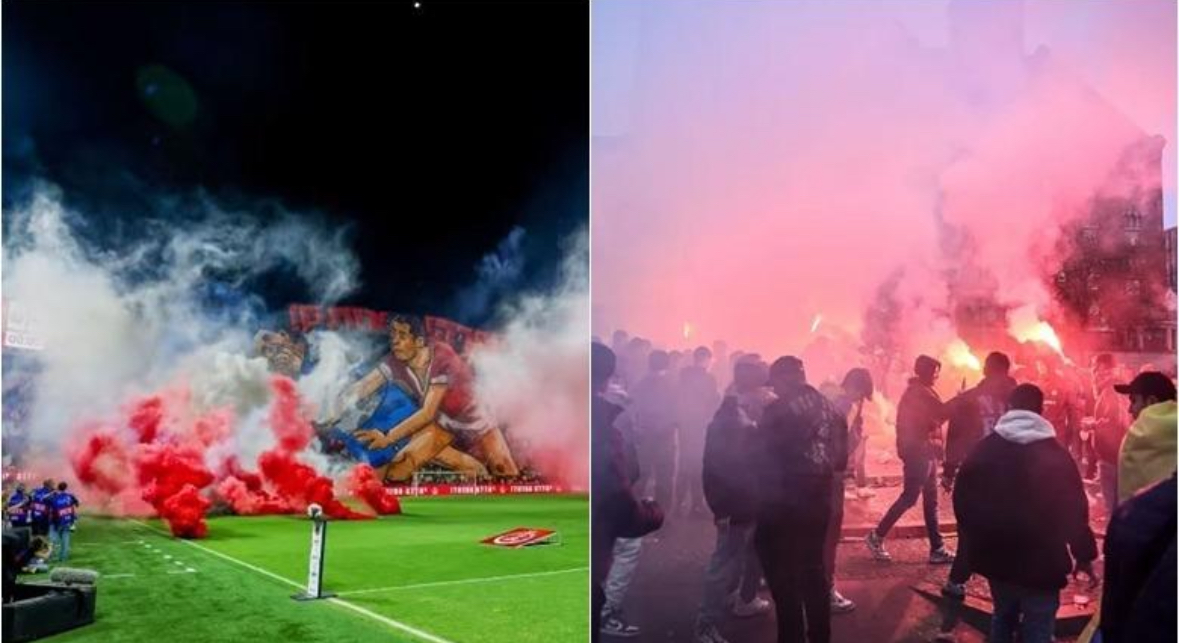 Policë të plagosur dhe 9 të arrestuar, kaos dhe përleshje në derbin e Tel Avivit, ndeshja pezullohet pa nisur! 