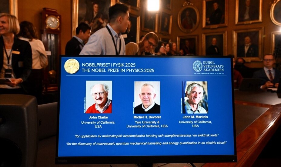 Tre shkencëtarët e mekanikës kuantike fitojnë çmimin Nobel për Fizikën