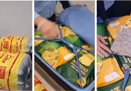 Kapja e drogës në Rinas, policia jep detaje: Ishte e ndarë në 120 pako! Dy shtetasit kinezë e trafikuan nga Bangkoku