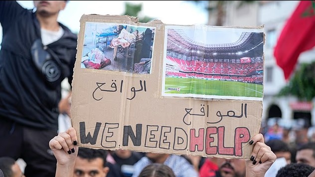Maroku zbret në rrugë pas shpenzimeve të tepruara të parave publike në futboll