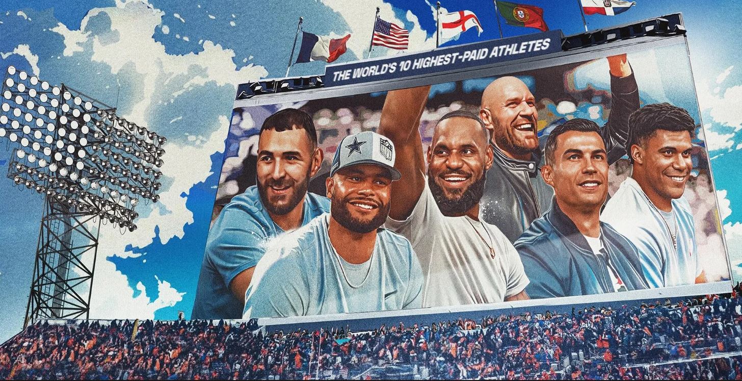 Forbes: Kush janë 10 atletët më të paguar në botë! Si renditen dy yjet e futbollit, Ronaldo dhe Messi