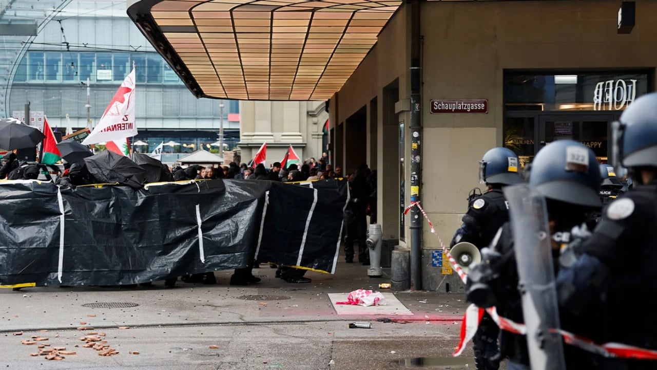 Protesta pro-palestineze në Zvicër, 20 të plagosur dhe 536 të arrestuar. Dëme të mëdha materiale