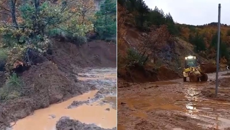 Shembje masive dherash në Pukë – Fushë Arrëz, bllokohet segmenti rrugor