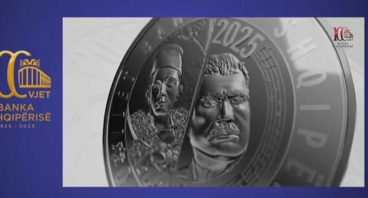 Guvernatori Sejko prezanton monedhën e re për 100 vjetorin e Bankës së Shqipërisë