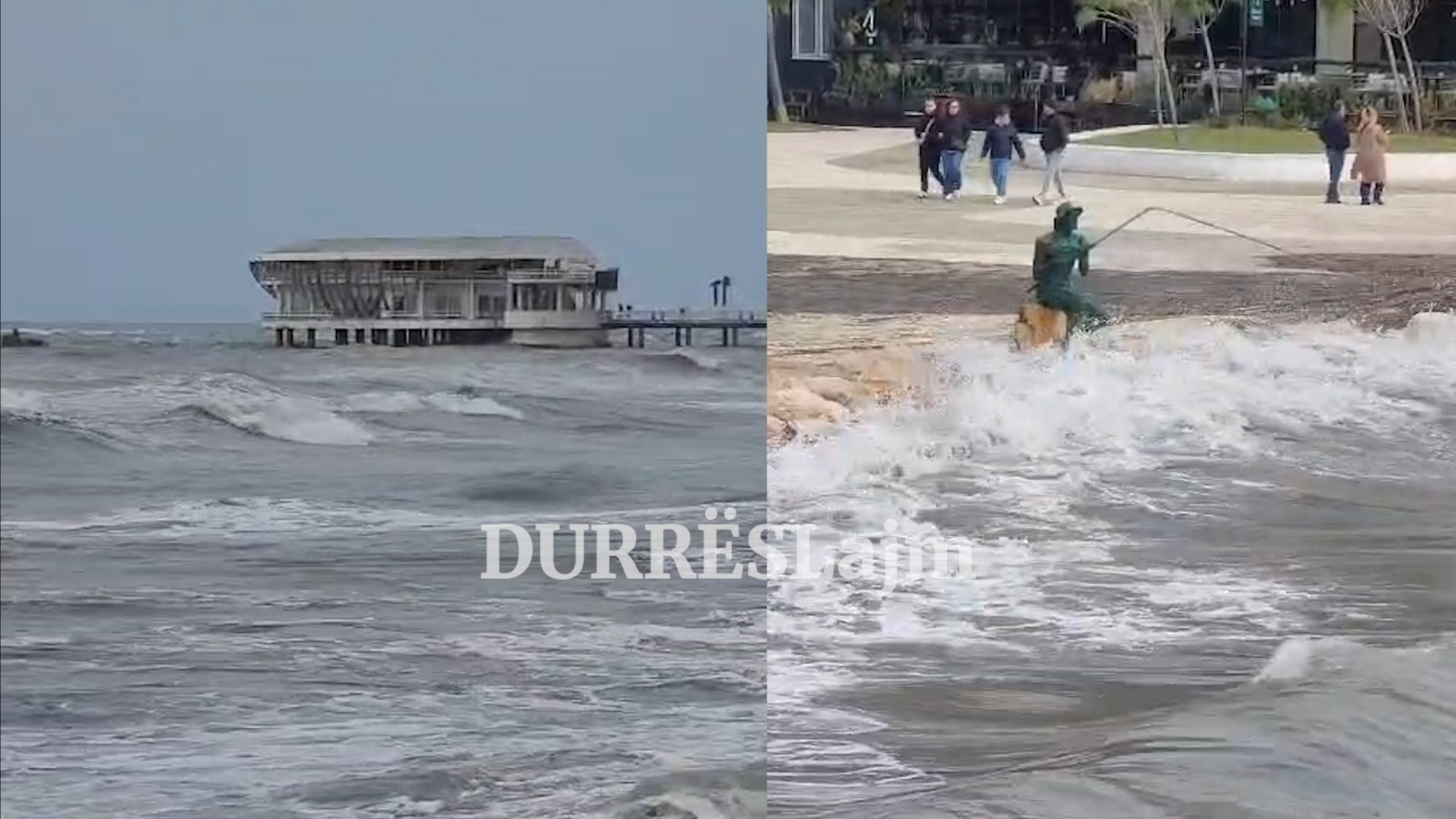 Reshje dhe erëra të forta pritet të godasin Durrësin, Bashkia apel qytetarëve: Qëndroni në shtëpi