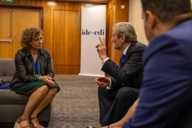 Berisha pret në takim sekretaren e Përgjithshme të PPE