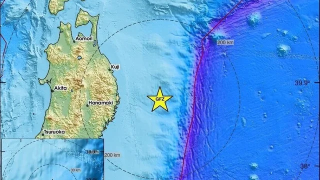 Tërmeti me magnitudë 6.7 Rihter godet Japoninë