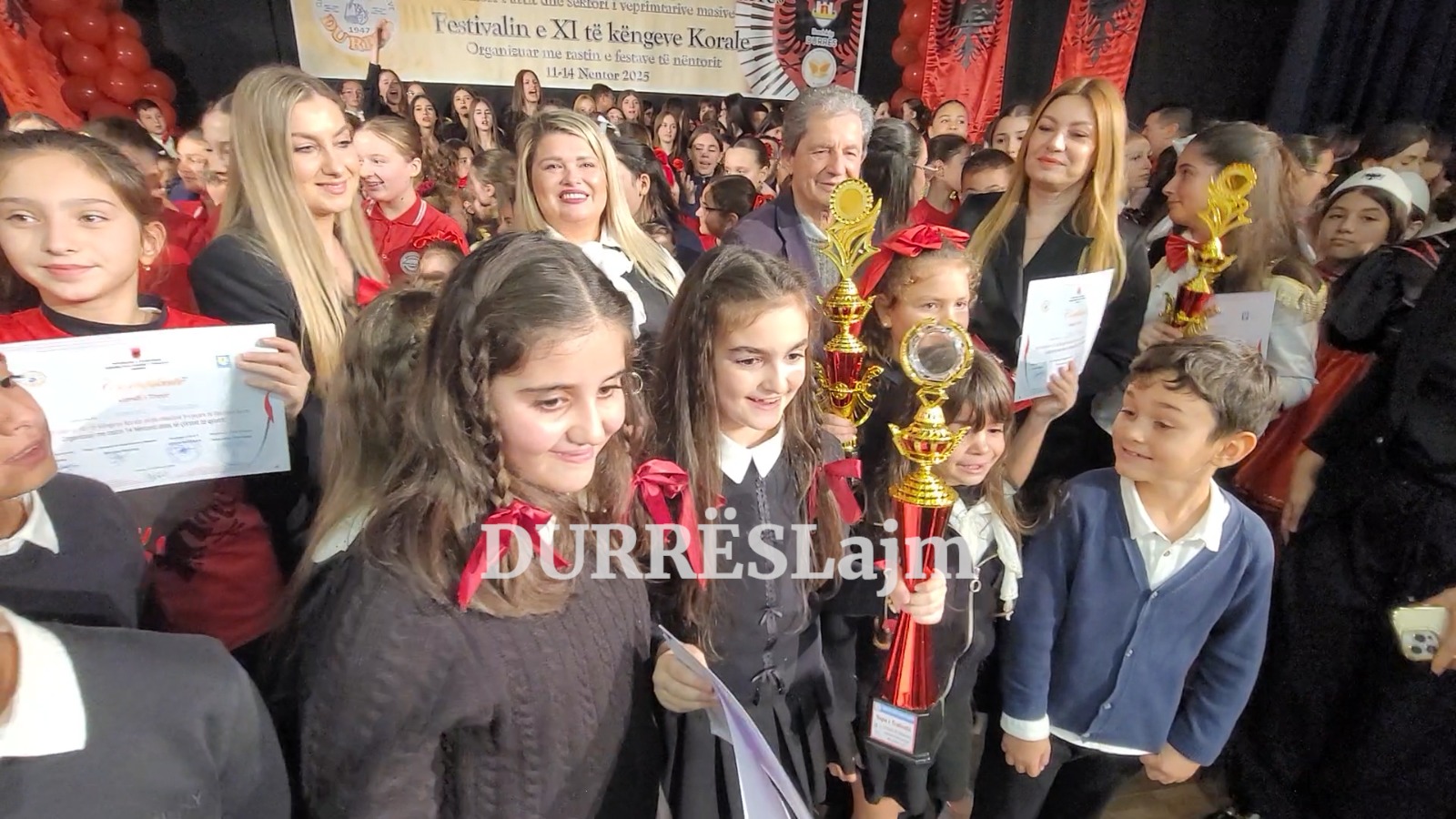 Edicioni i XI i Festivalit të Këngëve Korale/ Ja shkollat e Durrësit që triumfuan (VIDEO)