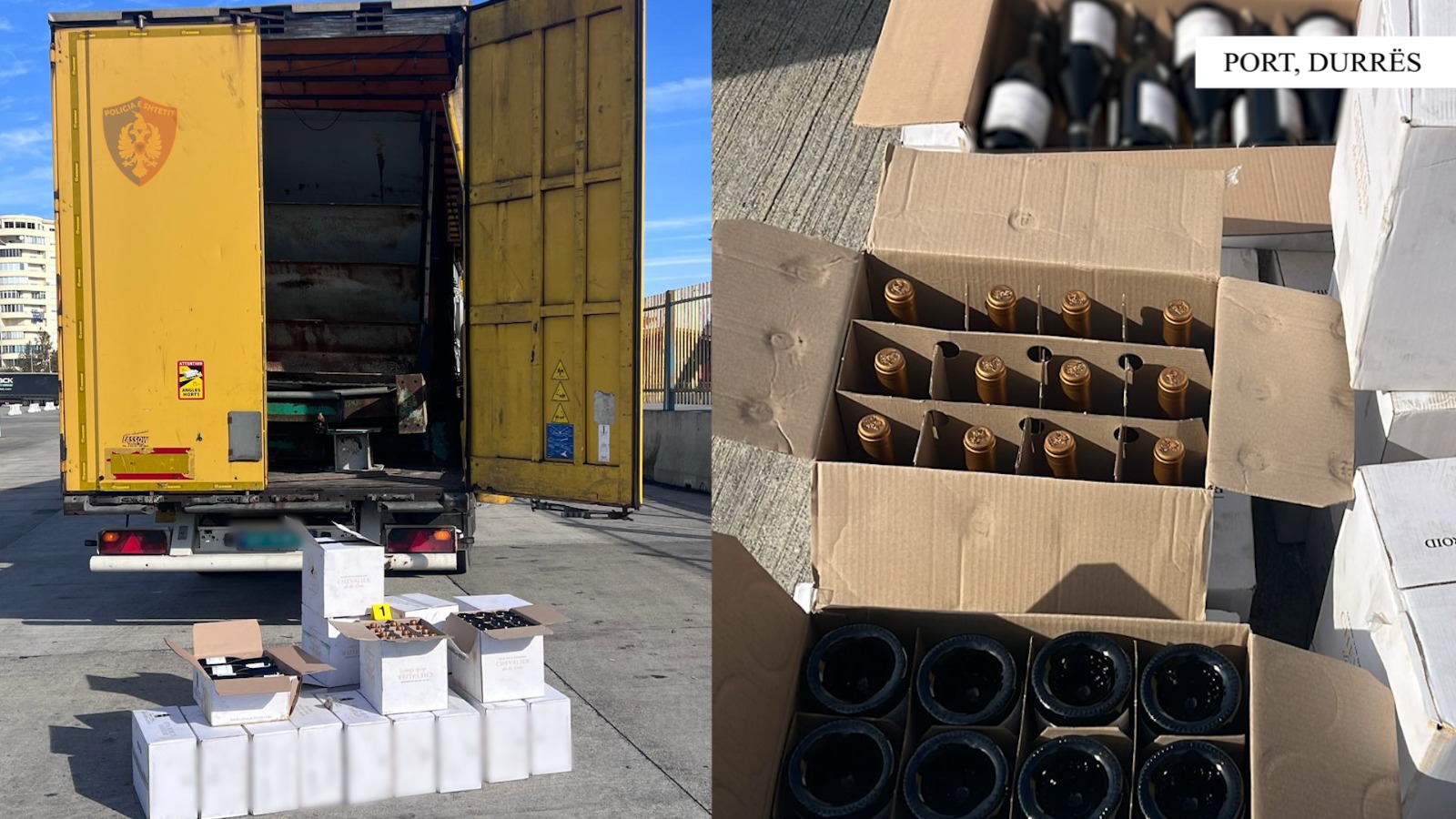 Dy raste kontrabande në Portin e Durrësit, arrestohet një 48-vjeçar dhe procedohet një tjetër