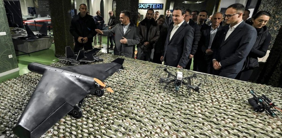 Kurti përuron dronin “Skifteri” të prodhuar në Kosovë 