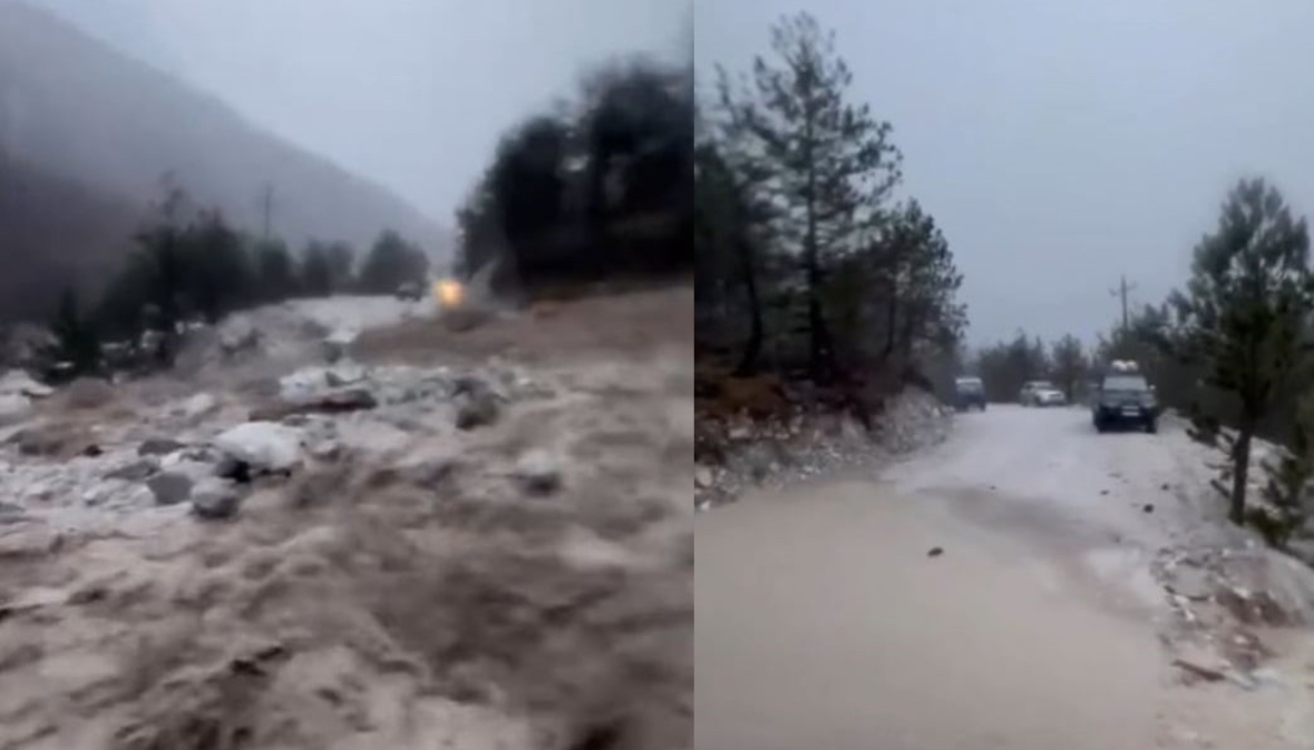 Moti i keq përfshin Shkodrën, bllokohen 5 automjete në aksin rrugor Breg Lumi-Theth