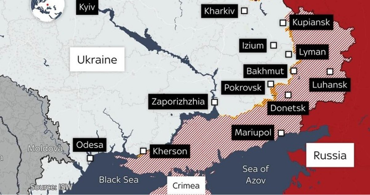 Plani i paqes me 28 pika, sa territor mund të humbasë Ukraina dhe sa mund të fitojë 