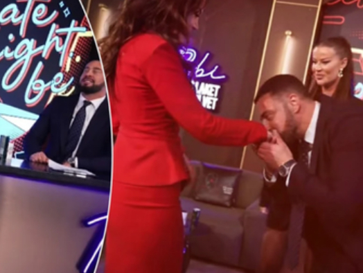 Pas shumë kohe bëhen bashkë Nora Istrefi dhe Roberti, ky i fundit i dhuron unazë në mes të emisionit 