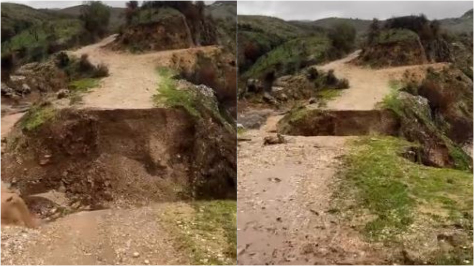 Shembet ura që lidhte tre fshatra në zonën e Delvinës, izolohen tërësisht banorët