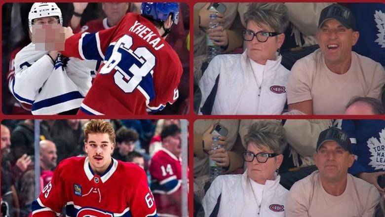 Kanada/ Lojtari shqiptar i hokejit përfshihet në përleshje gjatë ndeshjes, reagimi i prindërve bëhet viral