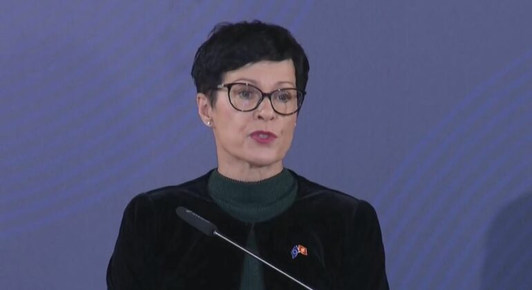 Marta Kos përshëndet në shqip: Të mos krijojmë hendeqe, vende e Ballkanit të jenë anëtarë të BE me të drejta të plota